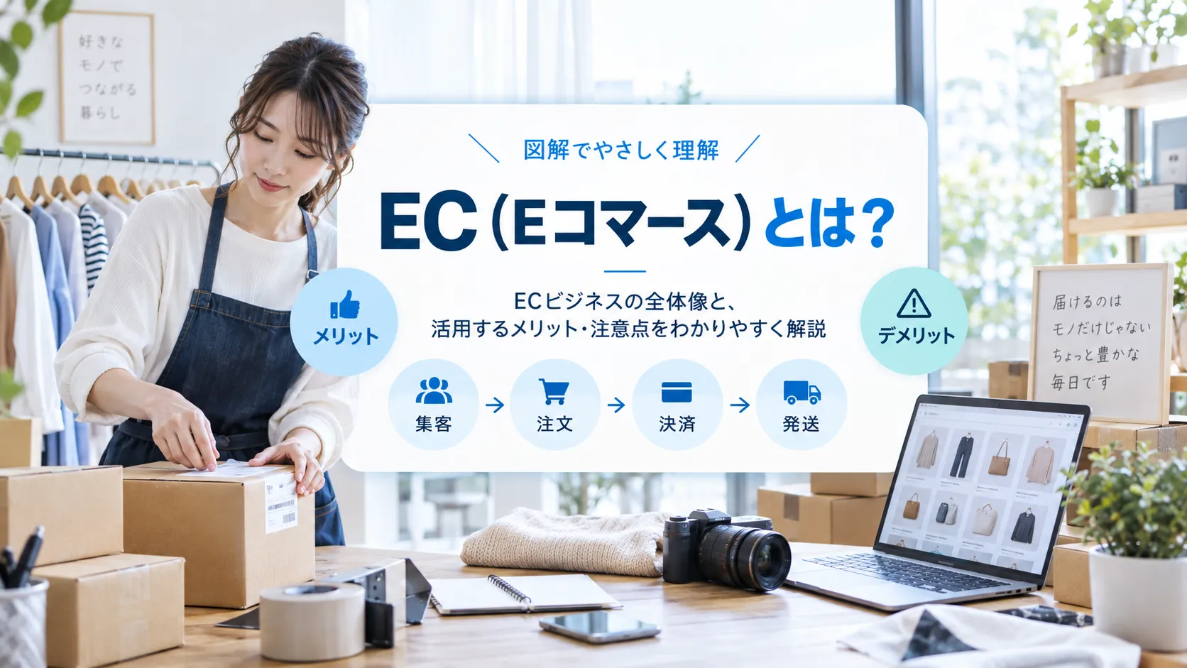 ECとは？電子商取引の意味・種類・仕組みをわかりやすく解説【2026年版】