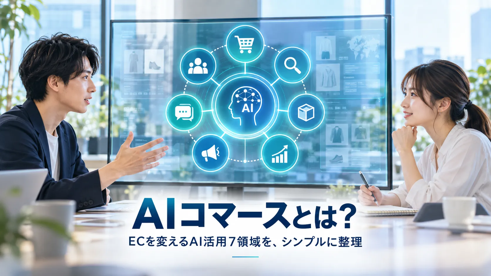 AIコマースとは？ECを変えるAI活用7領域を徹底解説