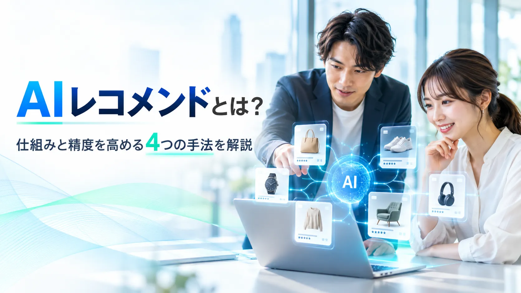 AIレコメンドとは？仕組みと精度を高める4つの手法を解説