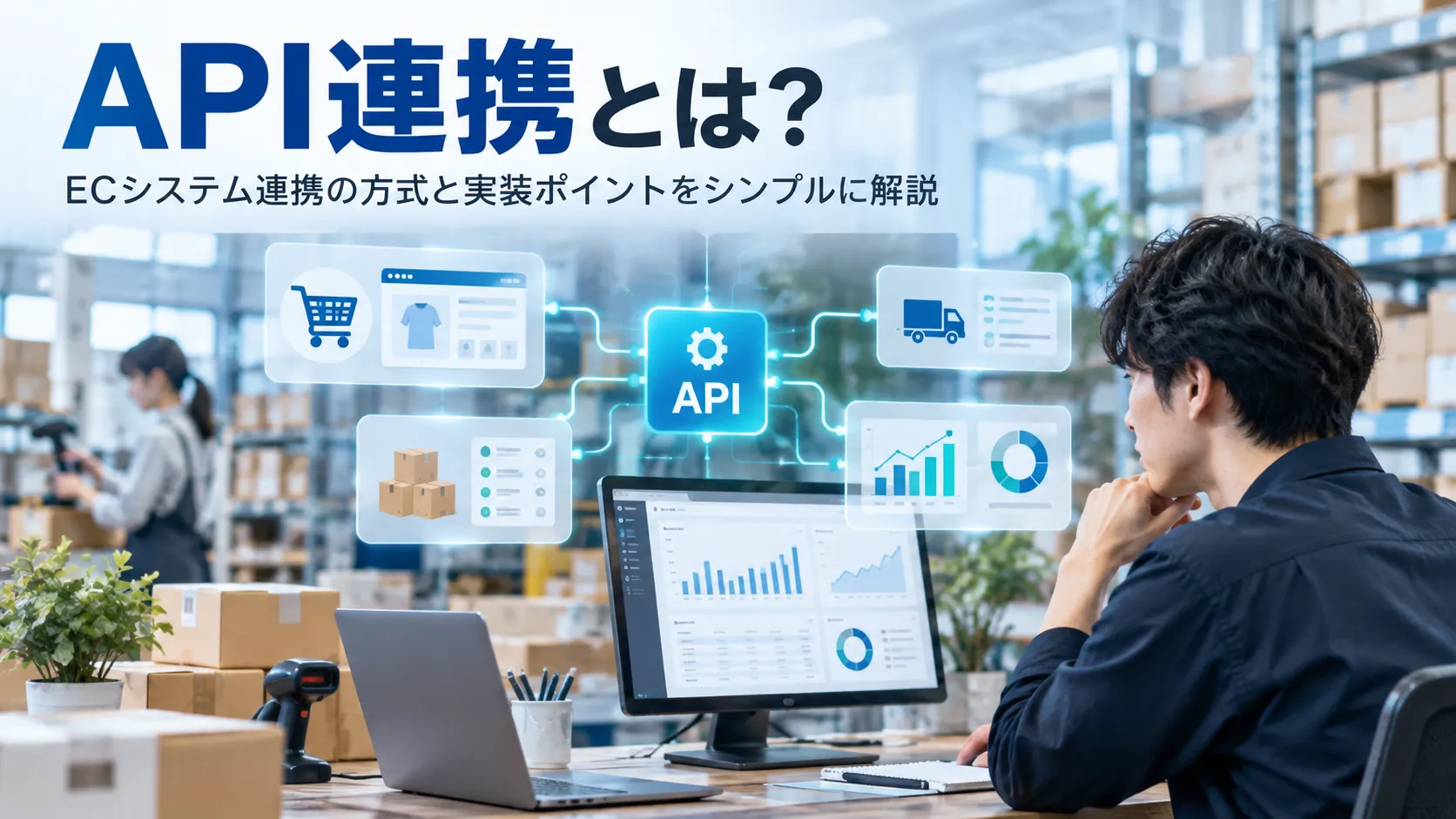 API連携とは?ECシステム連携の方式と実装のポイントを解説