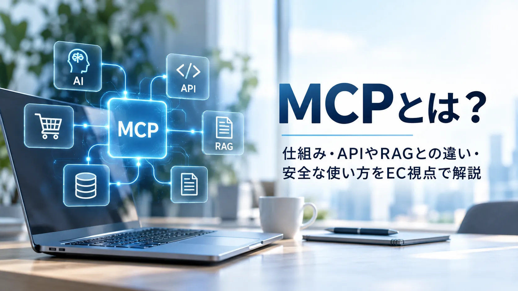 MCPとは？仕組み・APIやRAGとの違い・安全な使い方をEC視点で解説